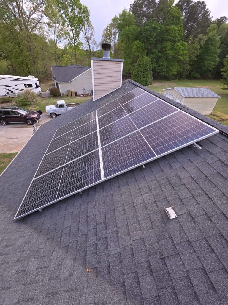 Fixing a bad solar installation